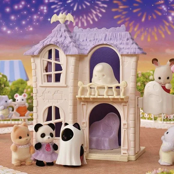 Calico Critters Halloween Spooky Surprise House Sylvanian Families - NEW - Picture 3 of 14